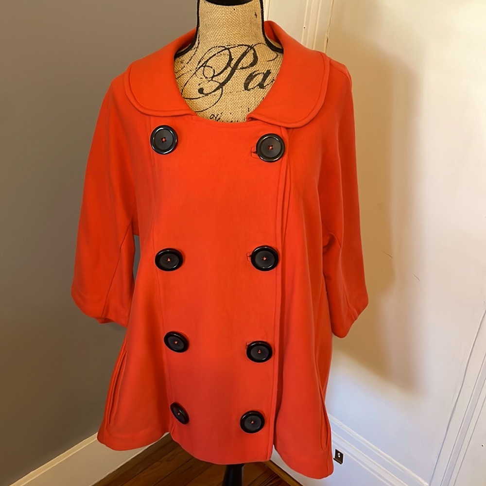 Double breasted coat